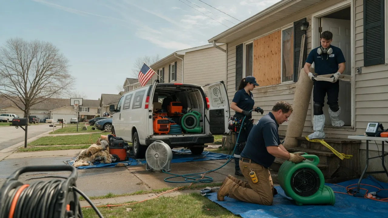 Water Damage Restoration in Morrison, IA near me